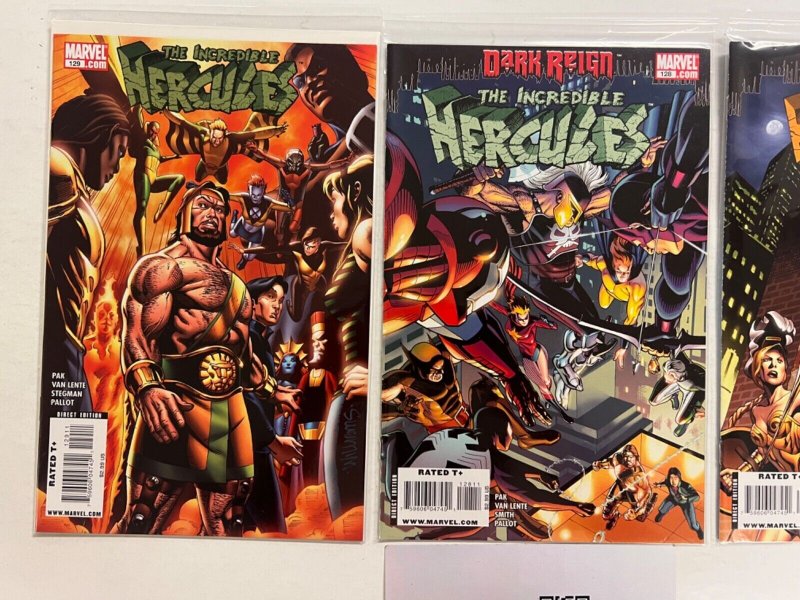 3 The Incredible Hercules Marvel Comic Books # 127 128 129 Spiderman 54 JS35