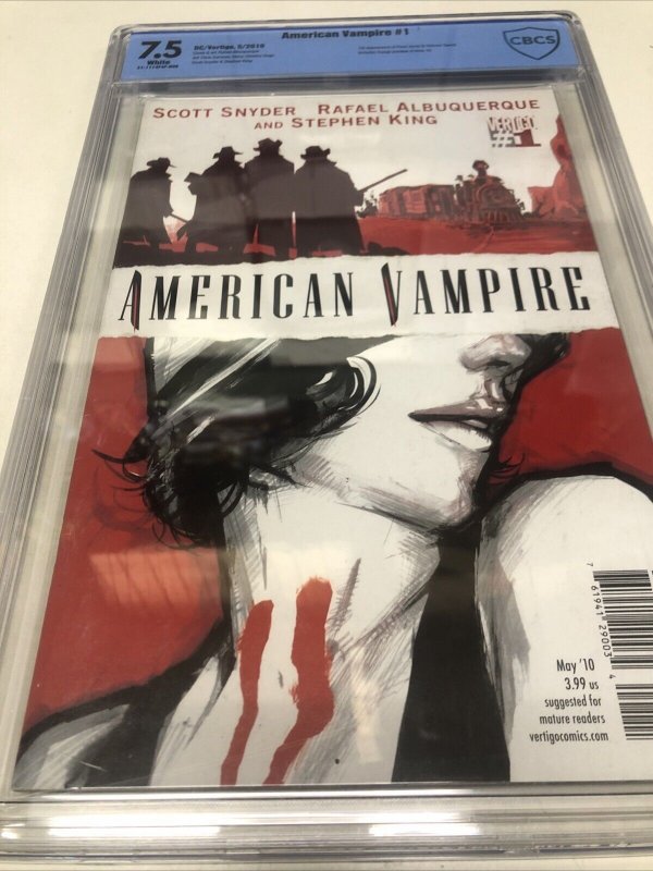 American Vampire (2010) # 1 (CBCS 7.5) Rafael Albuquerque • Chris Albuquerque