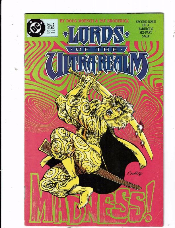 Lot of 8 Lords of the Ultra Realms DC Comic Books #1 2(2) 3(2) 4 5 6 BH53