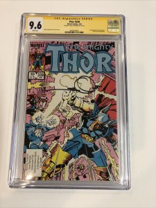 Thor (1983) # 339 (CGC SS 9.6 WP) | 1st App Stormbreaker | Signed Simonson