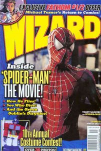 Wizard: The Comics Magazine #122A FN ; Wizard | Spider-Man Movie Cover