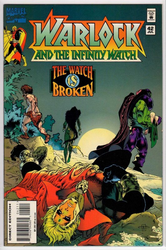 Warlock and the Infinity Watch #42 (1995) 9.8 NM/MT