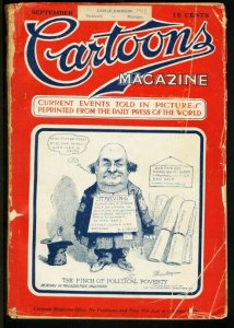 CARTOONS 1913 SEP-FONTAINE FOX/JIM BERRYMAN/ETC. G