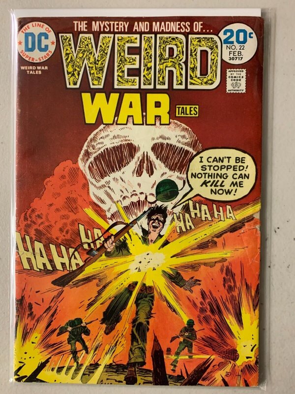 Weird War Tales #22 4.5 (1974)