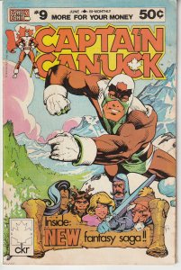 Captain Canuck(vol. 1) # 9   Canada's Super Hero !