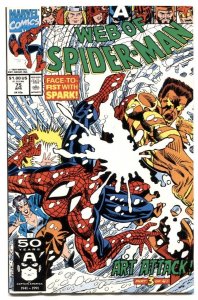 Web Of Spider-man #75 1991- Marvel Comics NM-