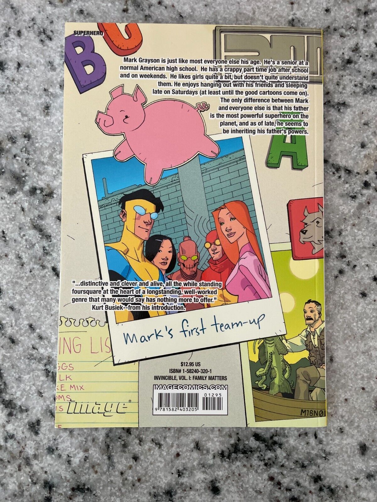 Invincible Volume 1: Family Matters