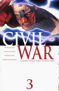 Civil War #3 (2006) Captain America [Key Issue]