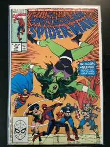 The Spectacular Spider-Man #168 Direct Edition (1990)