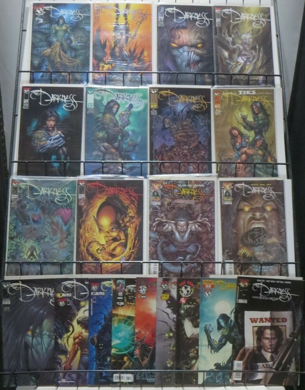 THE DARKNESS SAMPLE SET! 21 issues! Ennis! Silvestri! Top Cow! 