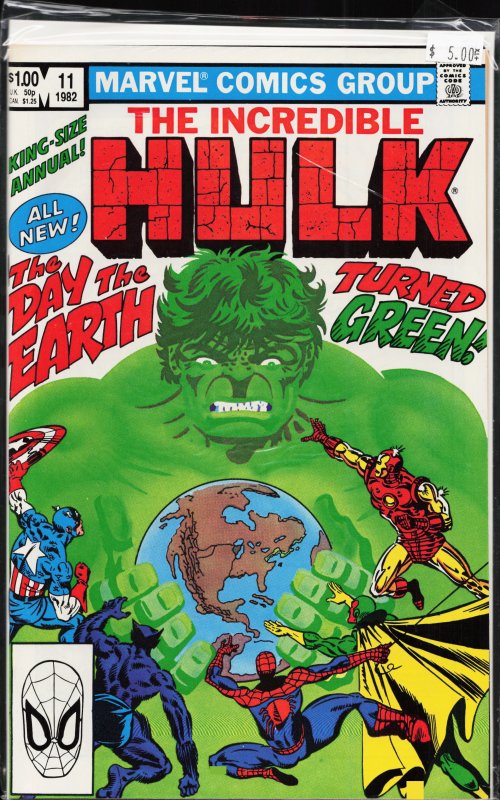 The Incredible Hulk Annual #11 (1982) Hulk