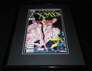 Classic X Men #16 1987 Framed 11x14 ORIGINAL Comic Book Cover