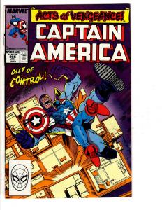 10 Captain America Marvel Comics # 361 362 363 364 365 366 367 368 369 370 DB1