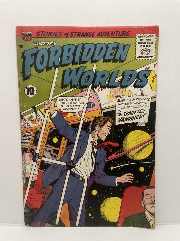 Forbidden Worlds #87 Ogden Whitney Cover