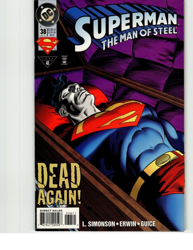 Superman: The Man of Steel #38 (1994) Superman