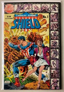 Lancelot Strong Shield #1 Direct Archie Pub. (FN) Steel Ster. 2nd feature (1983)