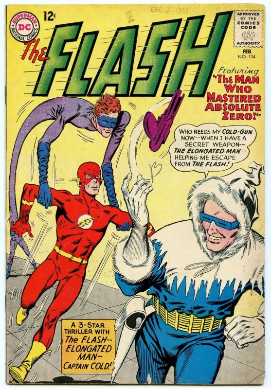 Flash 134 Feb 1963 VG-FI (5.0)