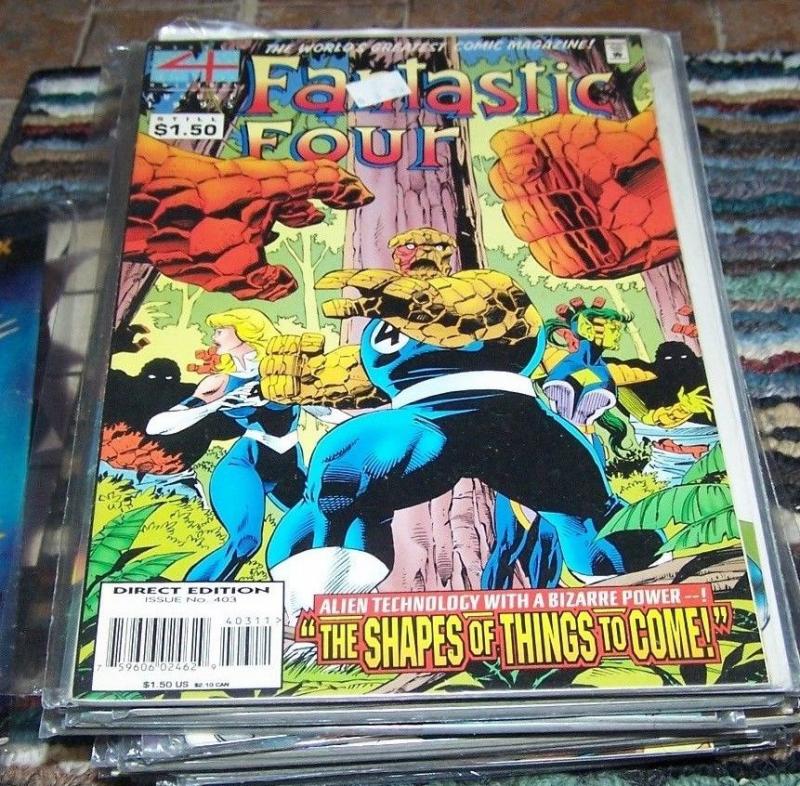 FANTASTIC FOUR #403    1995 Marvel  + things to come ANTMAN LIJA BEN GRIMM