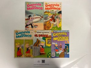 5 Dennis The Menace Marvel Comic Books # 11 28 105 141 149 Defenders 2 JS47