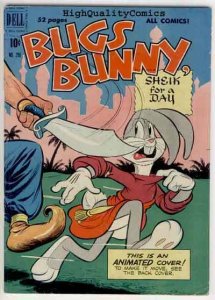 BUGS BUNNY #298, VG+, Dell, 1950, Porky Pig,Warner Bros, more in store