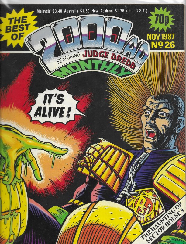 Best of 2000 AD Monthly # 26 VG Robo-Hunter, Judge Dredd, Wagner, Grant, Gibson