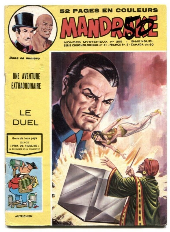 Mandrake the Magician #395 1973- French comic VG