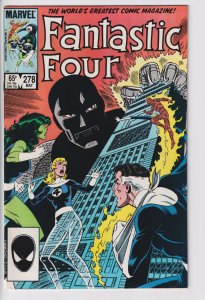 FANTASTIC FOUR #278 (May 1985) VF 8.0 white