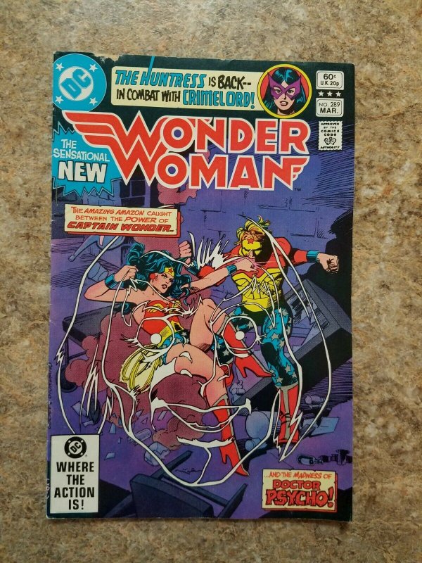 Wonder Woman Vol 1 Lot of 4 DC Comics FN/VF #289 #297 #307 #314 VINTAGE Gift