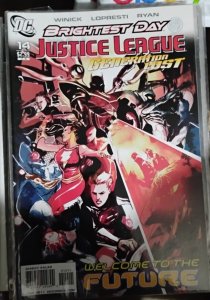JUSTICE LEAGUE generation lost  # 14  2011 DC COMICS  maxwell lord checkmate