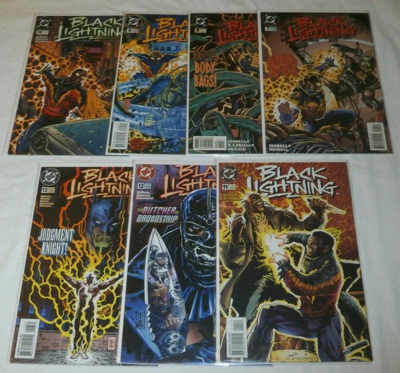 Black Lightning (vol. 2, 1995) #7-13 + (set of 7) Isabella/Newell/Harris, Batman