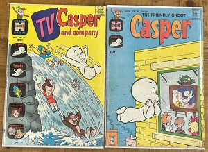 Casper #16 Giant Size 1960 Fine + #72 1964 VG +