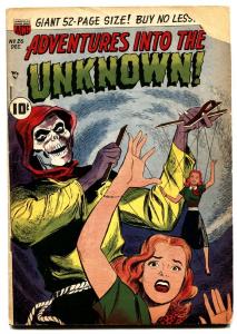 ADVENTURES INTO THE UNKNOWN #26-comic book WEREWOLF STORY-PRE-CODE HORROR