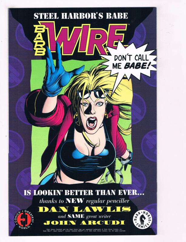 Will To Power #6 NM Dark Horse Comics Comic Book 1994 DE28