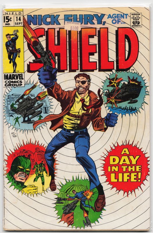 Nick Fury, Agent of SHIELD #14 (1969) Nick Fury