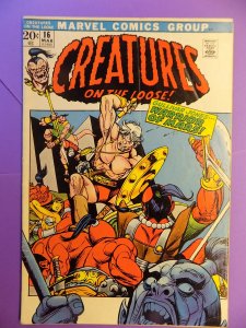 CREATURES ON THE LOOSE # 16