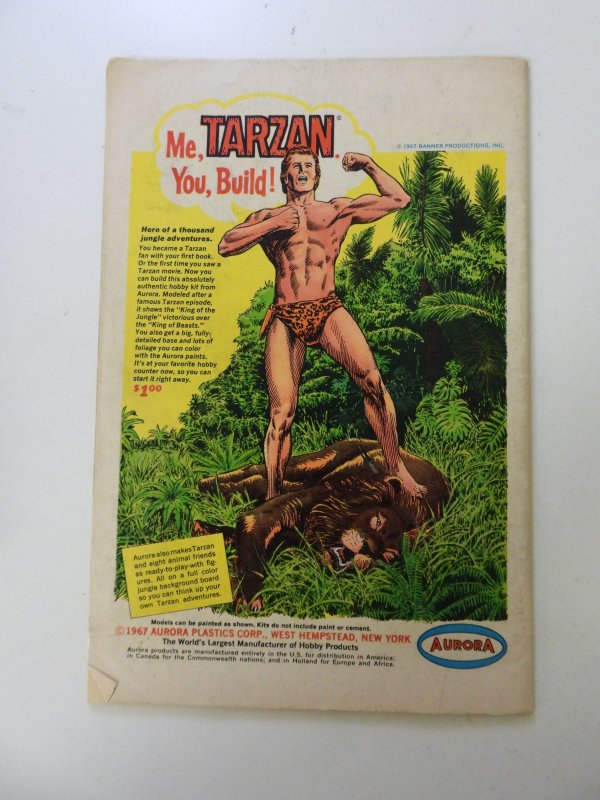 The Spectre #1 (1967) VG condition ink, stain front cover