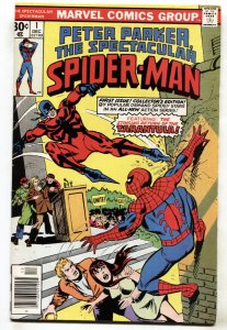 SPECTACULAR SPIDER-MAN #1--1976--TARANTULA--comic book--VF
