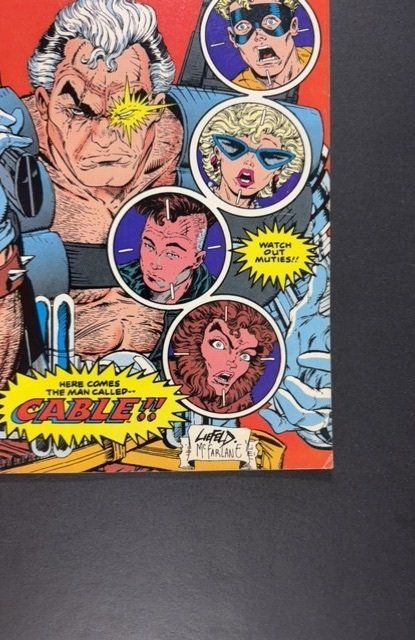 The New Mutants #87 (1990) FIRST CABLE