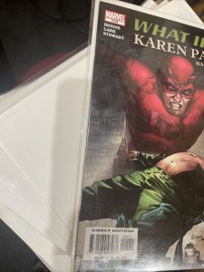 What if Karen Page Had Lived #1 Marvel Comic Book Disney+ TV Show Daredevil 