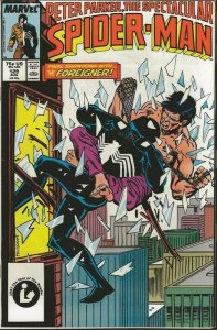 Spectacular Spider-Man #129 ORIGINAL Vintage 1987 Marvel Comics Foreigner