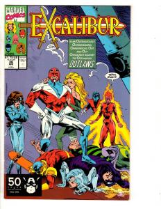 Lot Of 10 Excalibur Marvel Comic Books # 31 32 33 34 35 36 37 38 39 40 XMen CR40