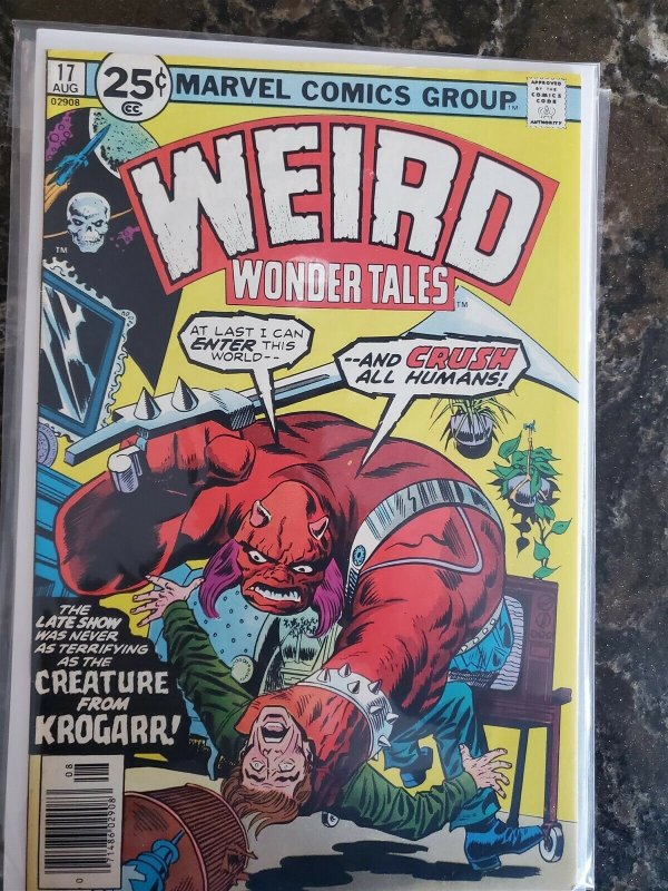 Weird Wonder Tales #17 Marvel (76) VF