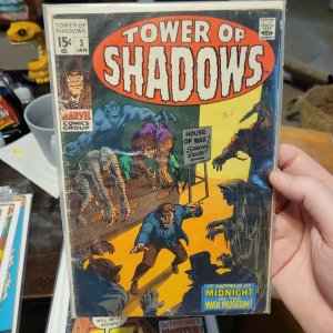 Tower of Shadows 3 January 1970 VG- Barry Smith Art 