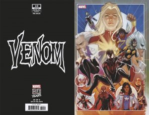 Venom #10 (Noto Marvel 80th Var) Marvel Comics Comic Book 759606089970