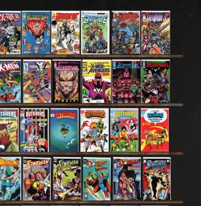 Huge Lot 150+ Comics with The Outsiders, Starman, X-Men 2099 & More!