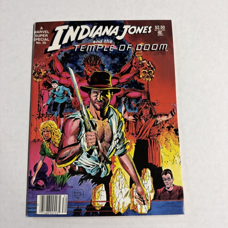 Marvel Super Special #30 Indiana Jones And The Temple Of Doom ￼NM-