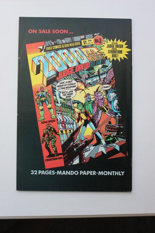 Judge Dredd #19 (1985) Eagle Comics NM
