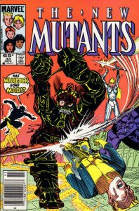 New Mutants, The #33 (Newsstand) FN ; Marvel | Chris Claremont