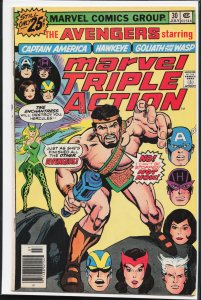 Marvel Triple Action #30 (1976) The Avengers
