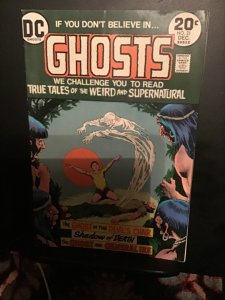 Ghosts #21 (1973) Mid-high-grade DC Horror book! FN/VF  Wow!